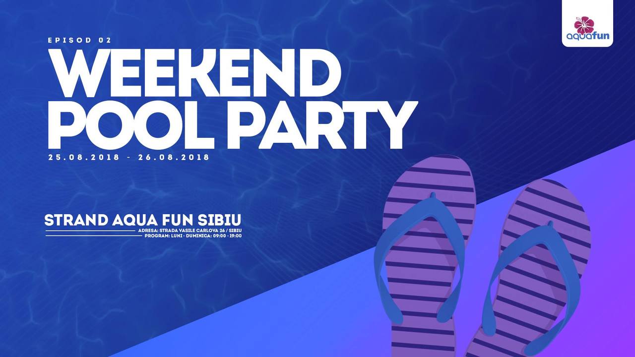 Weekend Pool Party - Strand Aqua Fun Sibiu // Ep. 02