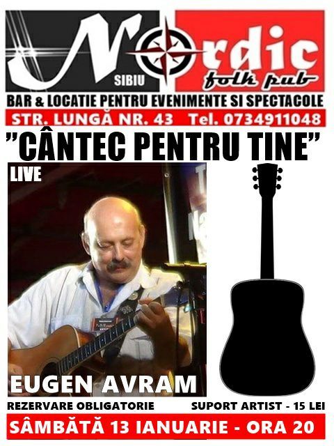 Concert Eugen Avram - "Cântec pentru tine"