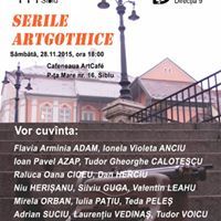 Serile Artgothice - Sibiu, 28.11.2015
