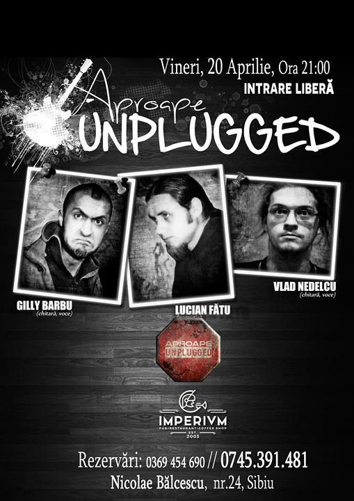 Aproape Unplugged !!!! LIVE in Imperium Live