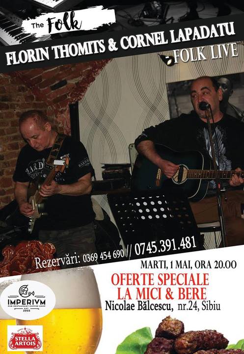 Florin Thomits & Corneliu Lapadatu - folk LIVE
