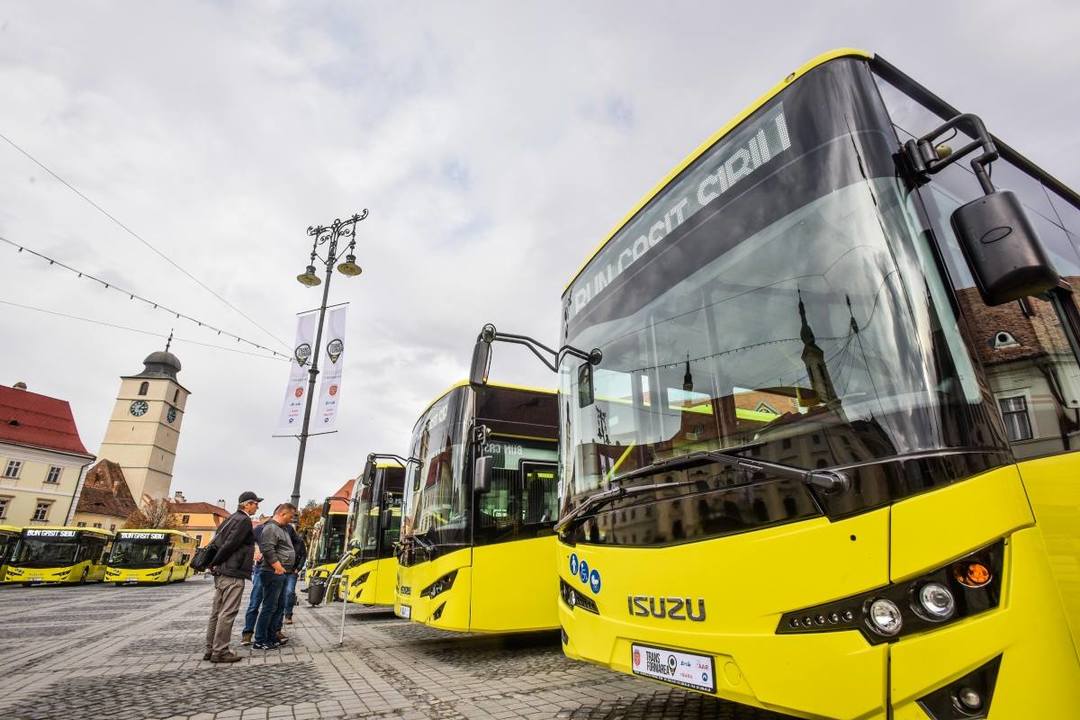 Modificarea programelor de circulaţie ale autobuzelor Tursib