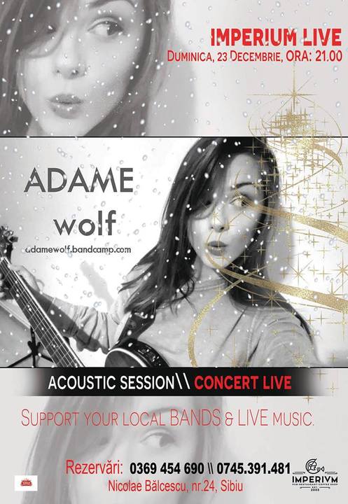 Adame Wolf\\ Concert LIVE