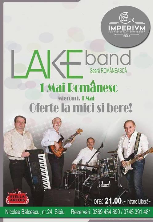 1 Mai Romanesc - Lake Band - Imperium Live