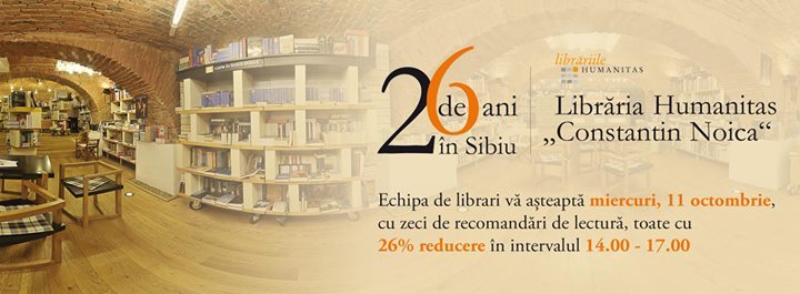 26 de ani de Humanitas în Sibiu