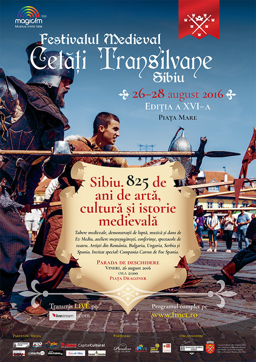 Festivalul Medieval „Cetăți Transilvane” Sibiu, Ediția a XVI-a