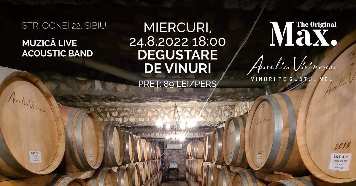 Degustare de vinuri - Aurelia Visinescu