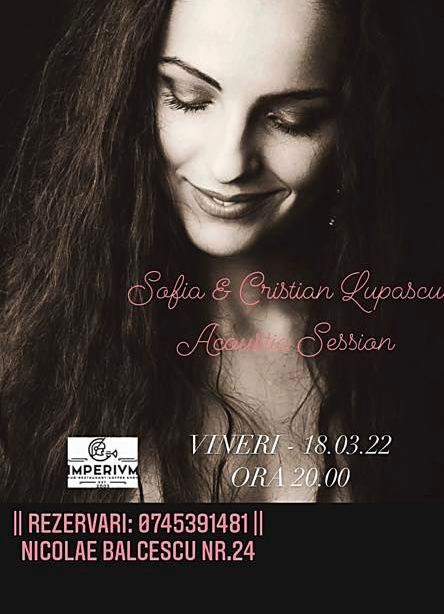 Sofia & Cristian Lupascu - Acoustic Session la Imperium Pub