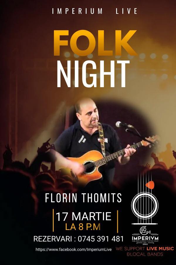 Florin Thomits - Folk Night la Imperium Pub