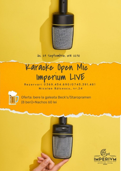 Karaoke Open Mic /// Imperium LIVE