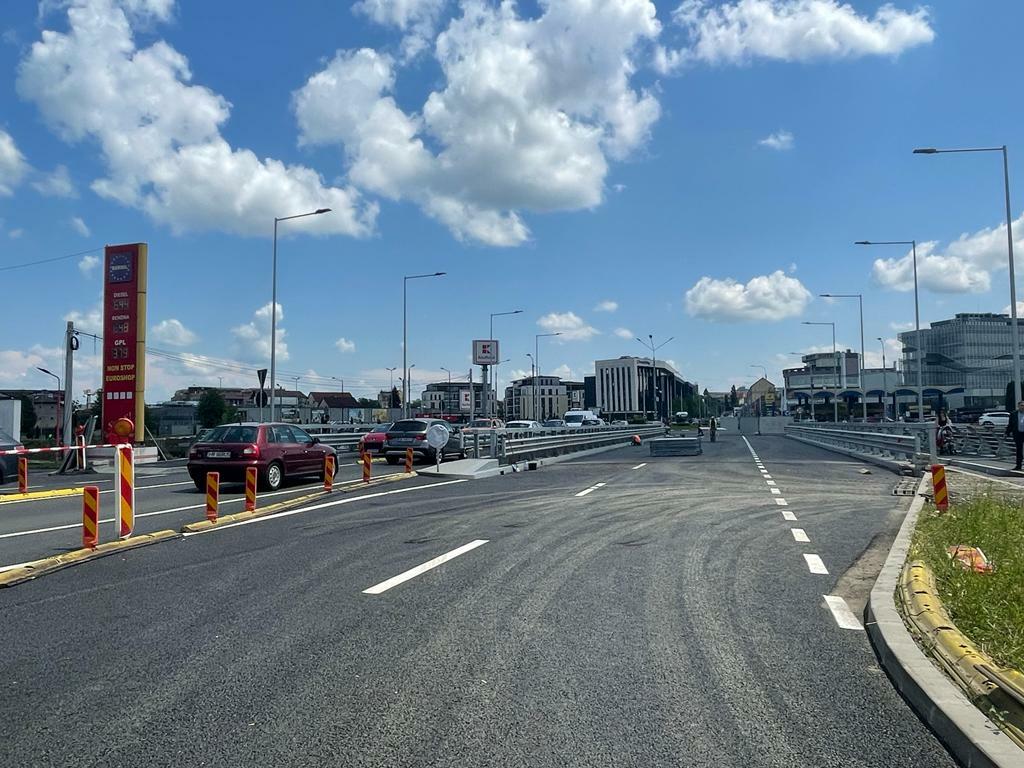 Circulația pe podul peste Cibin de pe șoseaua Alba Iulia se redeschide sâmbătă, 27 mai