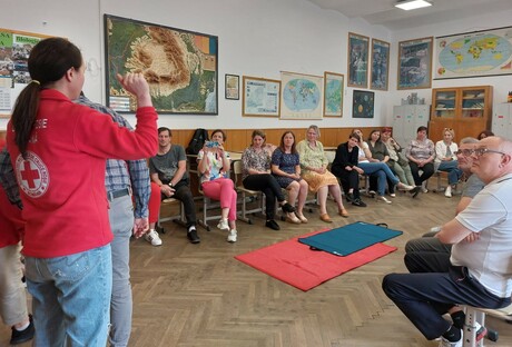 Primăria Sibiu finanțează proiectul ”Prim ajutor în școli”, inițiat de Crucea Roșie Sibiu