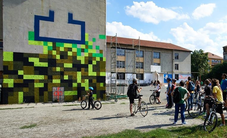 Street Art Spot: Școala Gimnazială Nicolae Iorga