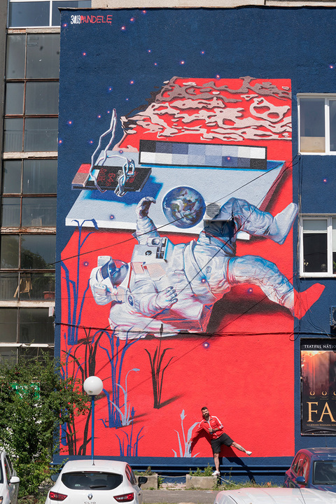 Street Art Spot: Centrul Cultural Ion Besoiu