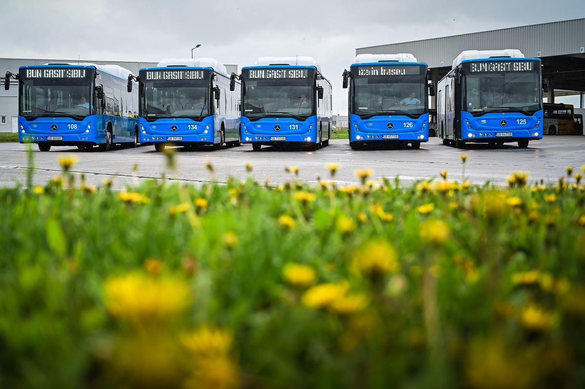 Tursib circulă cu încă 40 de autobuze noi 
